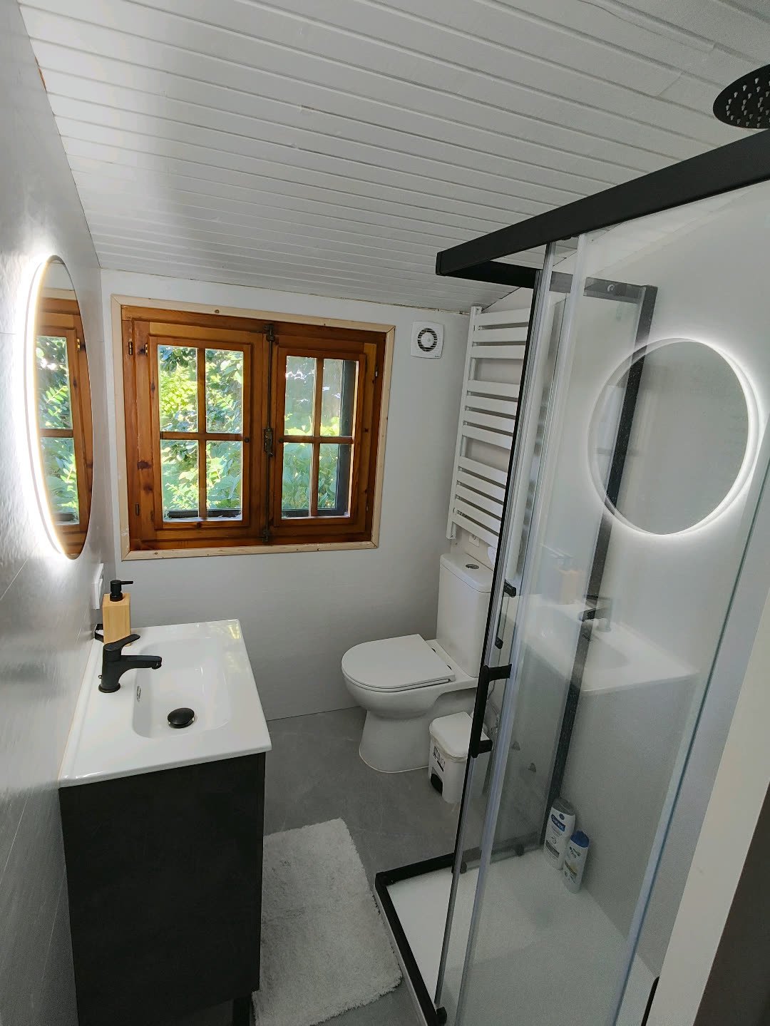 Baño reformado con ducha